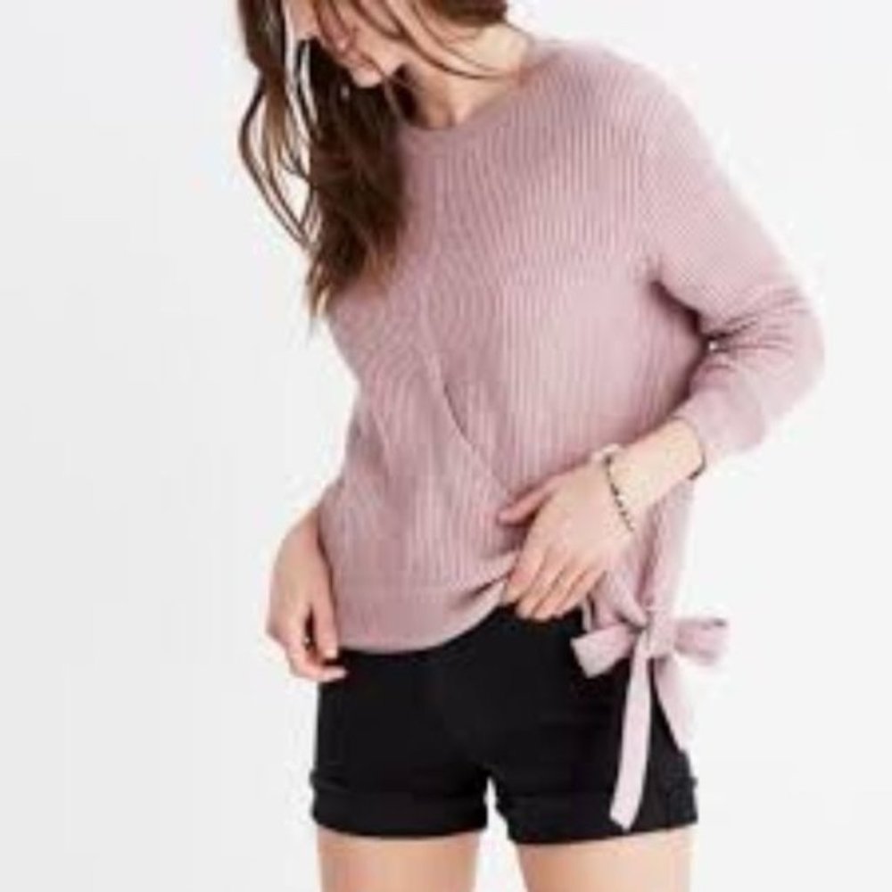 Madewell Side Tie Sweater